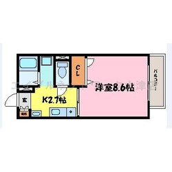 膳所駅 徒歩17分 1階の物件間取画像